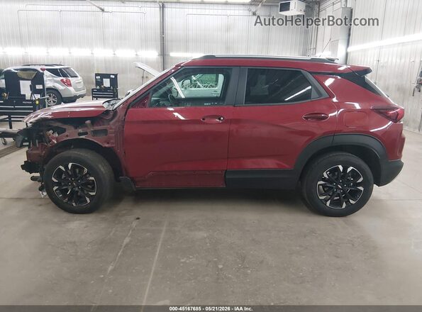 KL79MRSLXMB048393 2021 CHEVROLET TRAILBLAZER Red 