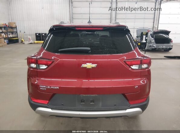 KL79MRSLXMB048393 2021 CHEVROLET TRAILBLAZER Red 