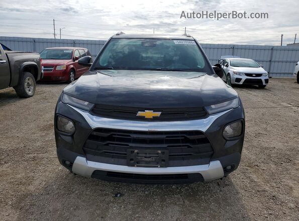 KL79MRSLXNB104995 2022 CHEVROLET TRAILBLAZER Black Widok z przodu