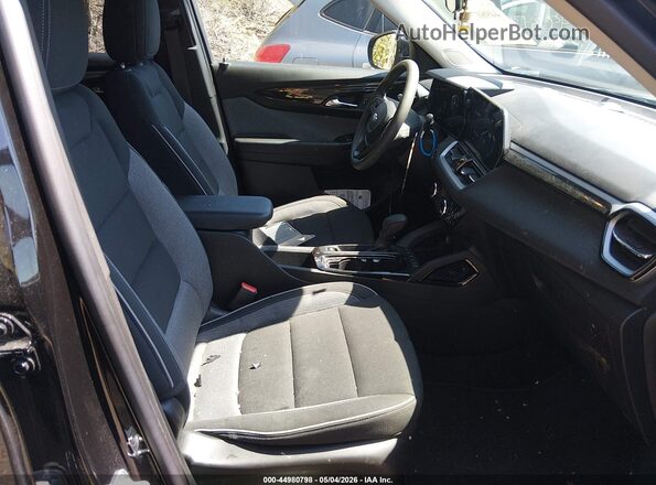 KL79MRSLXRB063242 2024 CHEVROLET TRAILBLAZER Black Вид салону спереду