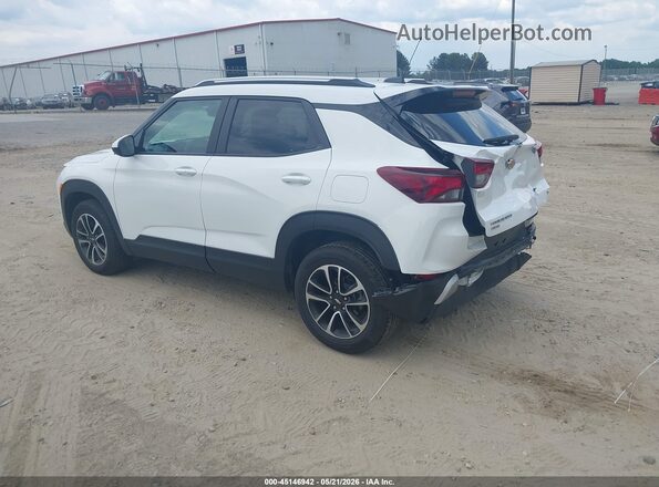 KL79MRSLXSB182222 2025 CHEVROLET TRAILBLAZER White Հետևի ձախ