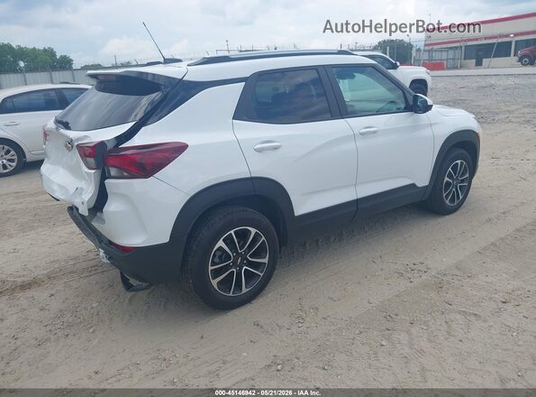 KL79MRSLXSB182222 2025 CHEVROLET TRAILBLAZER White Հետևի աջ