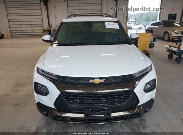 KL79MSSL6PB167571 2023 CHEVROLET TRAILBLAZER White ხელსაწყოთა პანელის ხედი