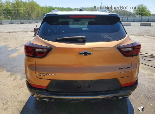 KL79MSSL8RB055504 2024 CHEVROLET TRAILBLAZER Orange უკანა ხედი