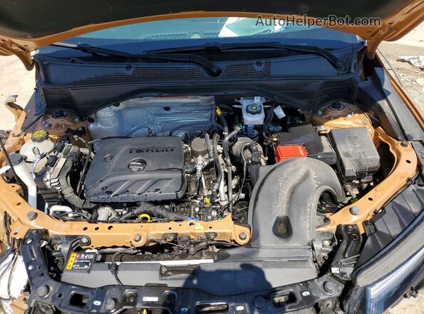 KL79MSSL8RB055504 2024 CHEVROLET TRAILBLAZER Orange ძრავის განყოფილების ხედი