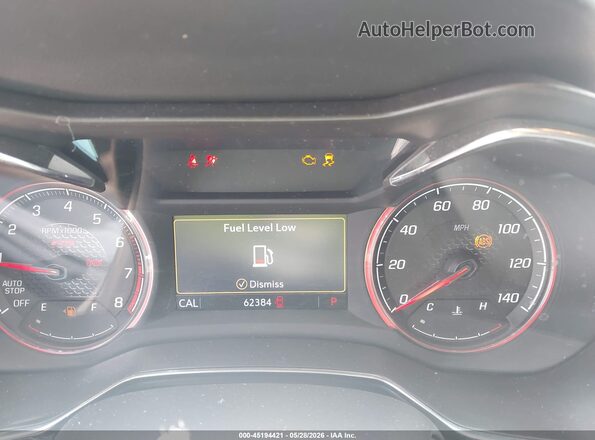 KL79MTSL0MB054376 2021 CHEVROLET TRAILBLAZER Red Вид задніх сидінь