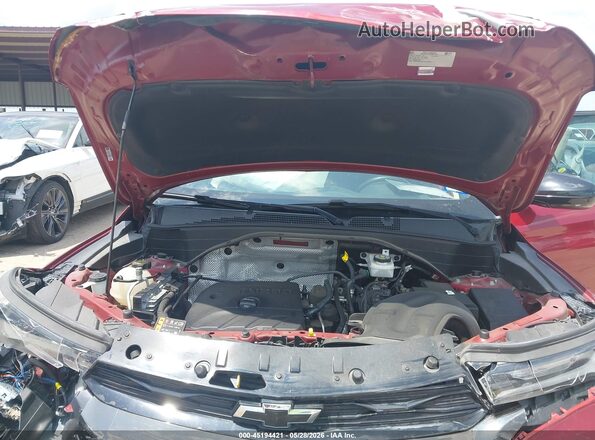 KL79MTSL0MB054376 2021 CHEVROLET TRAILBLAZER Red Вид ззаду