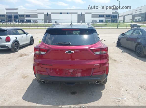 KL79MTSL0MB054376 2021 CHEVROLET TRAILBLAZER Red 