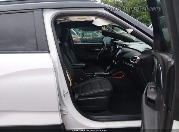 KL79MTSL0PB213966 2023 CHEVROLET TRAILBLAZER White Вид салону спереду