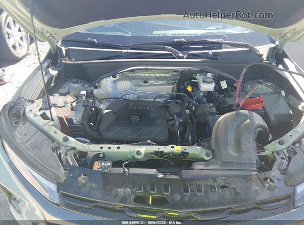 KL79MTSL0RB205515 2024 CHEVROLET TRAILBLAZER Green Вид ззаду