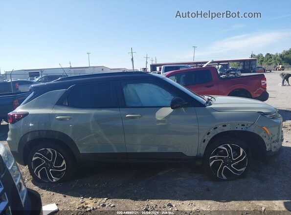 KL79MTSL0RB205515 2024 CHEVROLET TRAILBLAZER Green Вид задньої частини салону