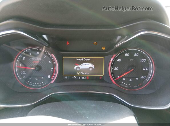KL79MTSL1MB116643 2021 CHEVROLET TRAILBLAZER Red უკანა სავარძლების ხედი