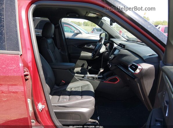 KL79MTSL1MB116643 2021 CHEVROLET TRAILBLAZER Red წინა სალონის ხედი