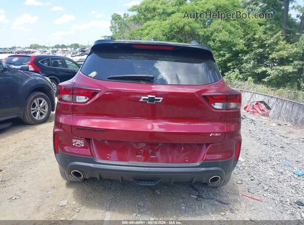 KL79MTSL1NB049768 2022 CHEVROLET TRAILBLAZER Red 
