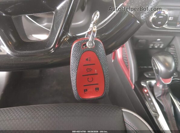 KL79MTSL2NB014690 2022 CHEVROLET TRAILBLAZER Red Dashboard view