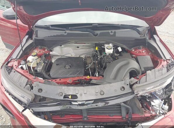 KL79MTSL2NB014690 2022 CHEVROLET TRAILBLAZER Red Rear view