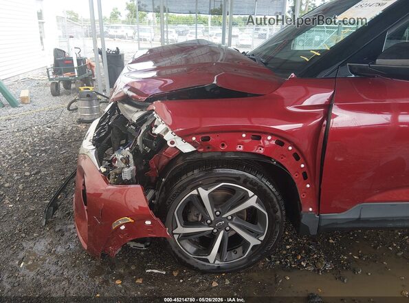 KL79MTSL2NB014690 2022 CHEVROLET TRAILBLAZER Red 