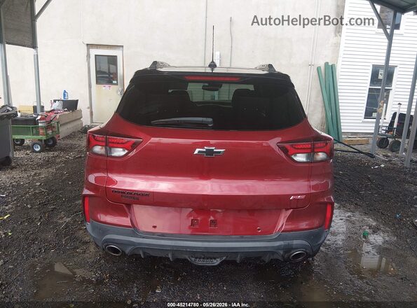 KL79MTSL2NB014690 2022 CHEVROLET TRAILBLAZER Red 