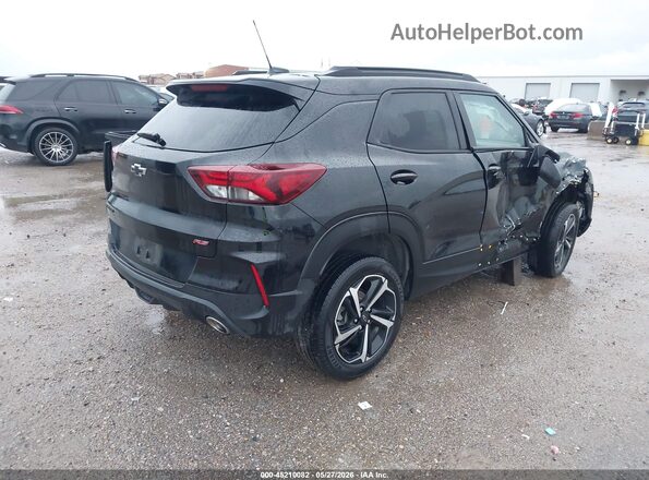 KL79MTSL2NB033577 2022 CHEVROLET TRAILBLAZER Black Rear right