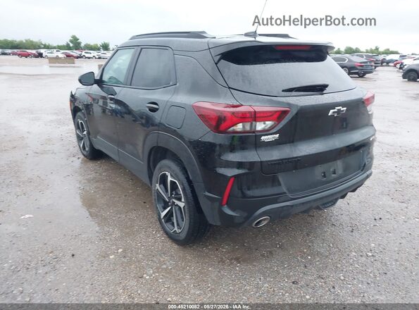 KL79MTSL2NB033577 2022 CHEVROLET TRAILBLAZER Black Rear left