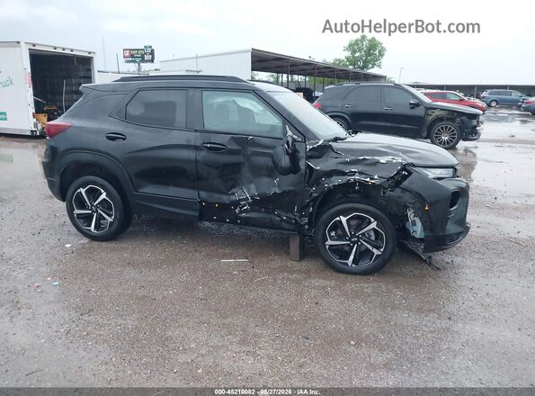 KL79MTSL2NB033577 2022 CHEVROLET TRAILBLAZER Black Dashboard view