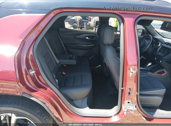 KL79MTSL2PB087450 2023 CHEVROLET TRAILBLAZER Red Вид наклейки з VIN-кодом