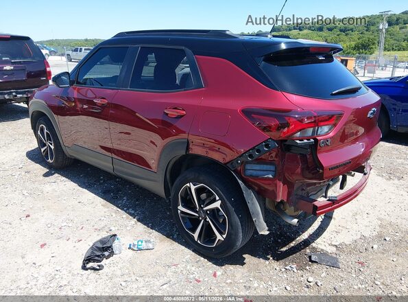 KL79MTSL2PB087450 2023 CHEVROLET TRAILBLAZER Red Задня ліва чверть
