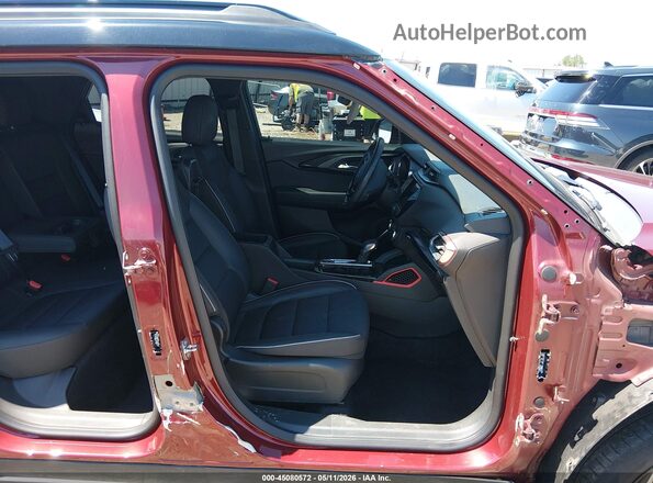 KL79MTSL2PB087450 2023 CHEVROLET TRAILBLAZER Red Вид салону спереду