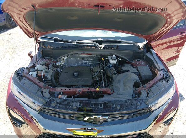 KL79MTSL2PB087450 2023 CHEVROLET TRAILBLAZER Red Вид ззаду