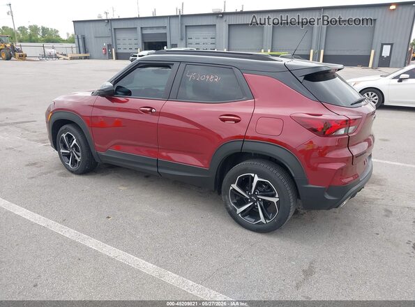 KL79MTSL2PB212124 2023 CHEVROLET TRAILBLAZER Red Հետևի ձախ