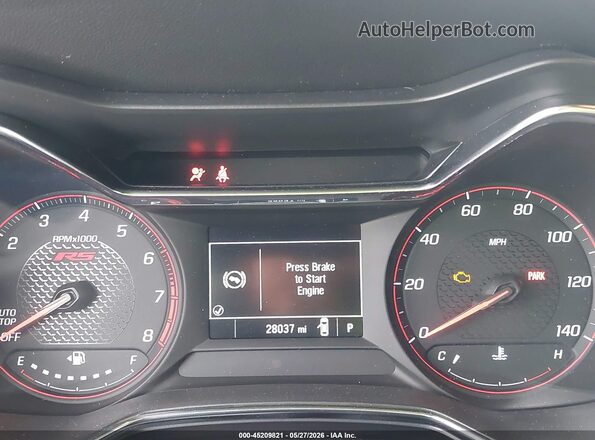 KL79MTSL2PB212124 2023 CHEVROLET TRAILBLAZER Red Հետևի նստատեղերի տեսք