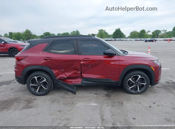 KL79MTSL2PB212124 2023 CHEVROLET TRAILBLAZER Red Սալոնի հետևի տեսք