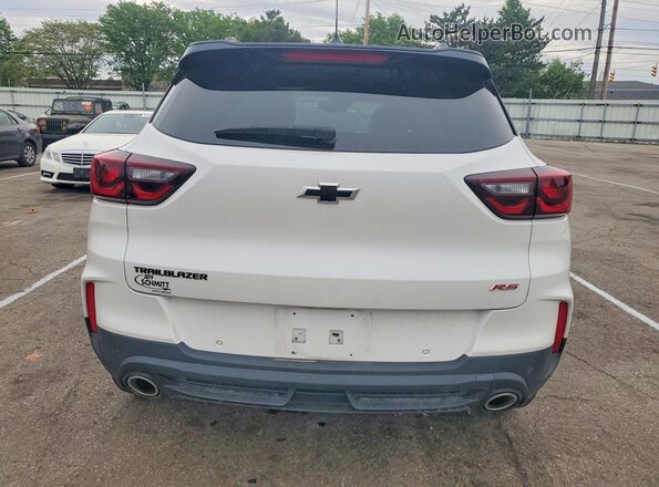KL79MTSL2SB022493 2025 CHEVROLET TRAILBLAZER White Rear view