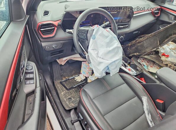 KL79MTSL2SB022493 2025 CHEVROLET TRAILBLAZER White Dashboard view