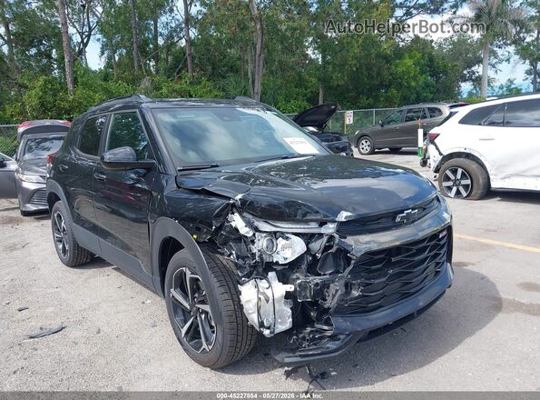 KL79MTSL3NB037265 2022 CHEVROLET TRAILBLAZER Black 