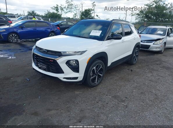 KL79MTSL4NB031300 2022 CHEVROLET TRAILBLAZER White 