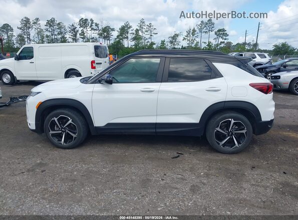 KL79MTSL4NB031300 2022 CHEVROLET TRAILBLAZER White 