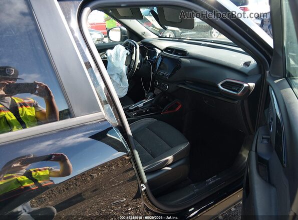 KL79MTSL4PB128970 2023 CHEVROLET TRAILBLAZER Black წინა სალონის ხედი