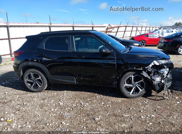KL79MTSL4PB128970 2023 CHEVROLET TRAILBLAZER Black უკანა სალონის ხედი