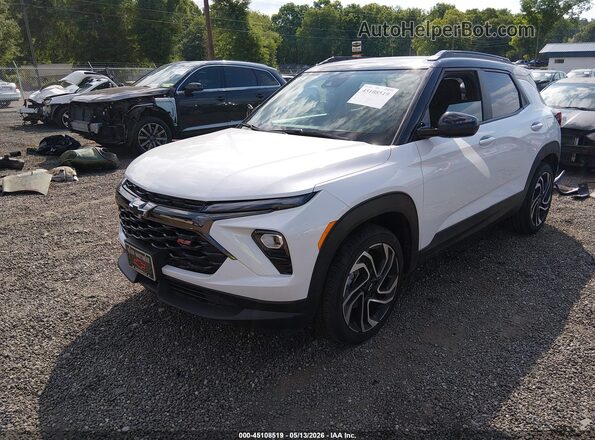 KL79MTSL4SB105911 2025 CHEVROLET TRAILBLAZER White Front left