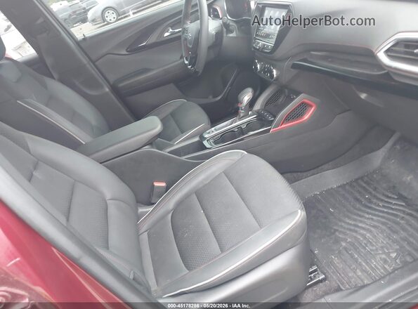 KL79MTSL5PB109232 2023 CHEVROLET TRAILBLAZER Red Front interior view