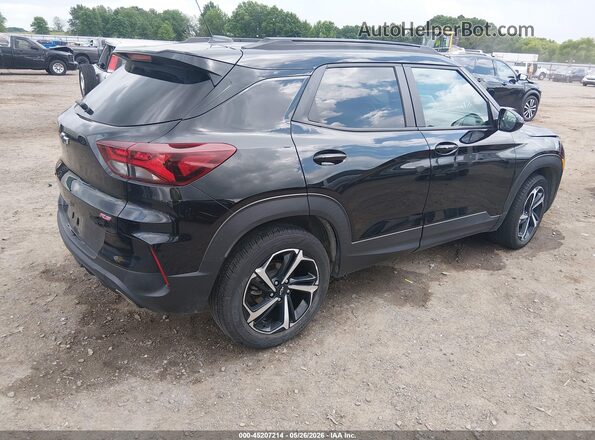KL79MTSL5PB165350 2023 CHEVROLET TRAILBLAZER Black Rear right