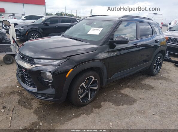 KL79MTSL5PB165350 2023 CHEVROLET TRAILBLAZER Black Front left