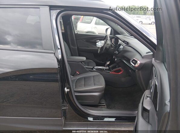 KL79MTSL5PB165350 2023 CHEVROLET TRAILBLAZER Black Front interior view