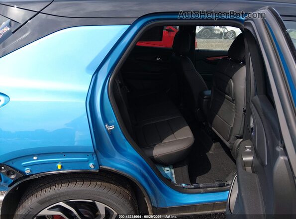 KL79MTSL5TB095231 2026 CHEVROLET TRAILBLAZER Blue VIN კოდის სტიკერის ხედი