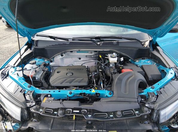 KL79MTSL5TB095231 2026 CHEVROLET TRAILBLAZER Blue უკანა ხედი