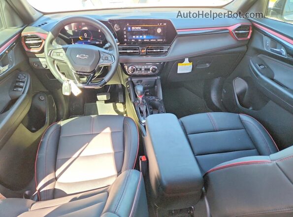 KL79MTSL6SB084768 2025 CHEVROLET TRAILBLAZER White Dashboard view