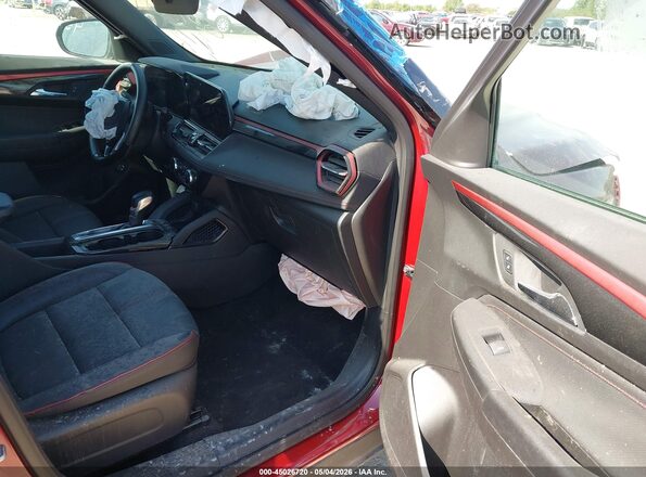 KL79MTSL6SB104937 2025 CHEVROLET TRAILBLAZER Red Սալոնի դիմացի տեսք