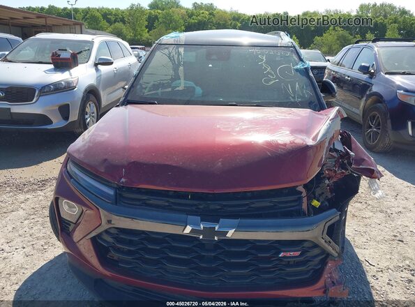 KL79MTSL6SB104937 2025 CHEVROLET TRAILBLAZER Red Դիմացի տեսք