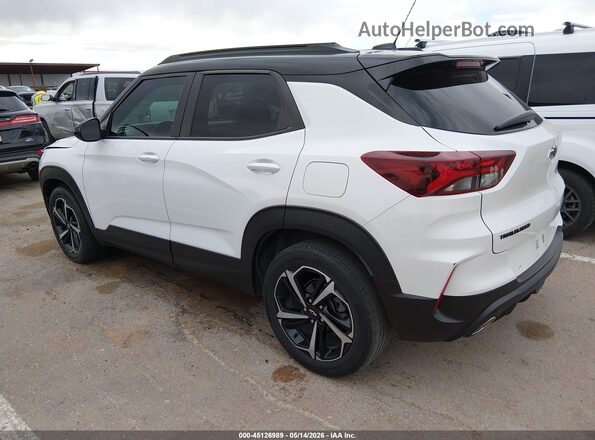 KL79MTSL7MB131535 2021 CHEVROLET TRAILBLAZER White Tył lewy